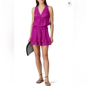 Ramy Brook Vibrant Purple Mini Dress